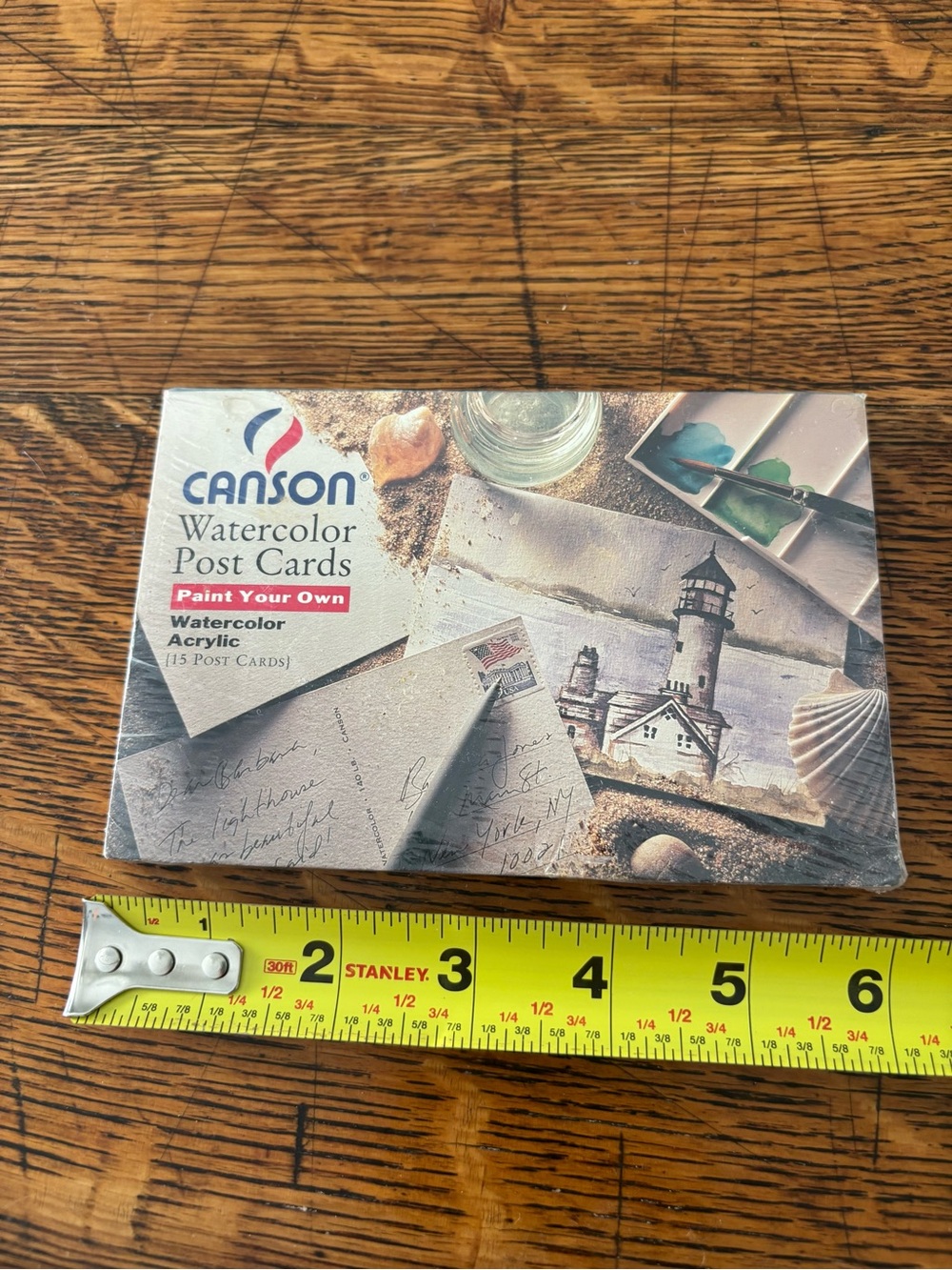 Vintage Canson Watercolor Post Cards NWT